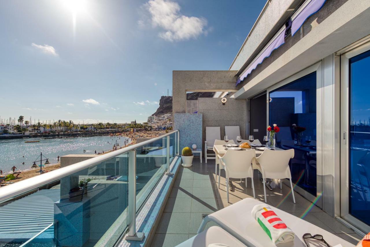 Teresita Mogamar Beachfront Puerto De Mogan Exterior photo