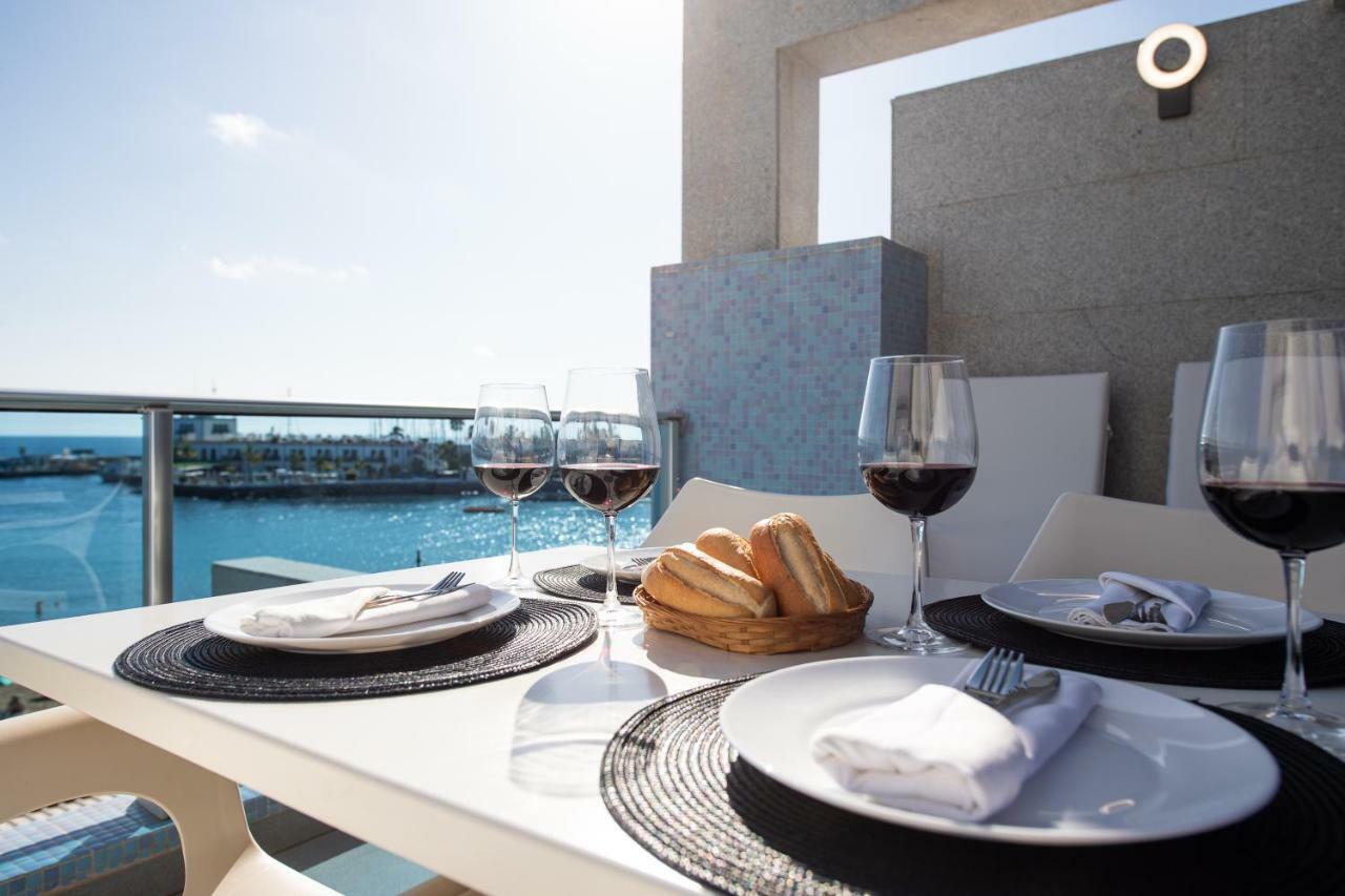 Teresita Mogamar Beachfront Puerto De Mogan Exterior photo